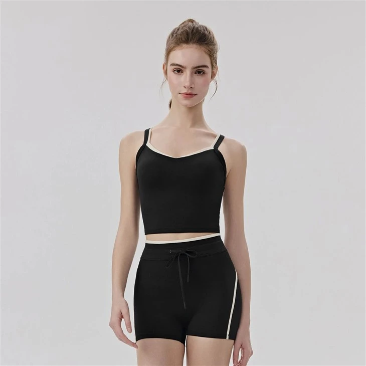 2 Piece Color Blocking Yoga Set