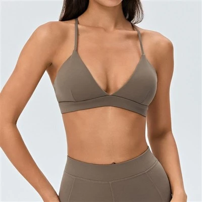 Soutien-gorge de sport à bandoulière réglable